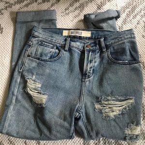 Brandy Melville jeans Sz 28 boyfriend